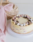 EASTER EGG BAKED CHEESECAKE