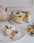 EASTER EGG BAKED CHEESECAKE