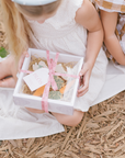 BESPOKE EASTER COOKIE BOX WITH 4 HAND PIPED COOKIES