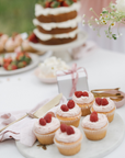 RASPBERRY KISSES CUPCAKES