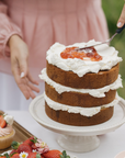 STRAWBERRIES & CREAM NAKED CAKE