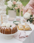 STRAWBERRIES IN SUMMER BUNDT CAKE