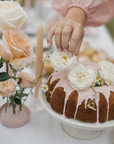 STRAWBERRIES IN SUMMER BUNDT CAKE