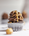 CHOCOLATE CUPCAKES WITH CARAMEL CENTRE