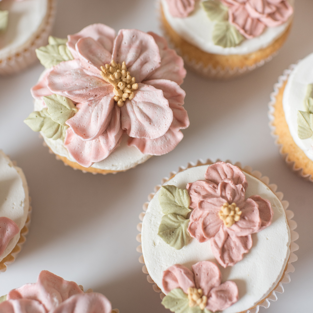 BOTANICAL CUPCAKES