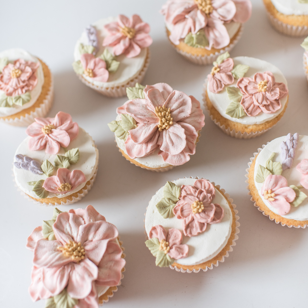 BOTANICAL CUPCAKES