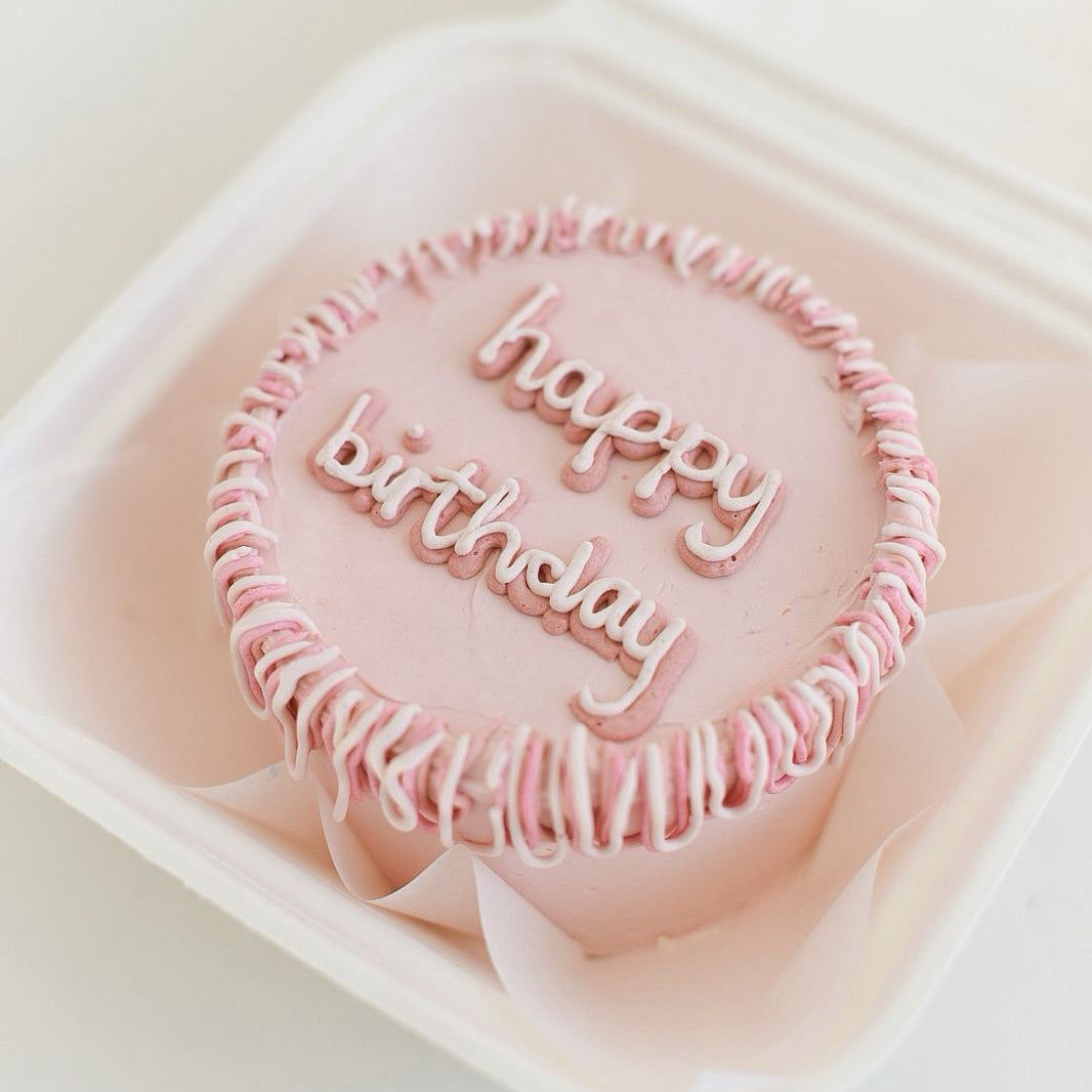 LUNCHBOX CAKES | BIRTHDAY SCRIBBLE