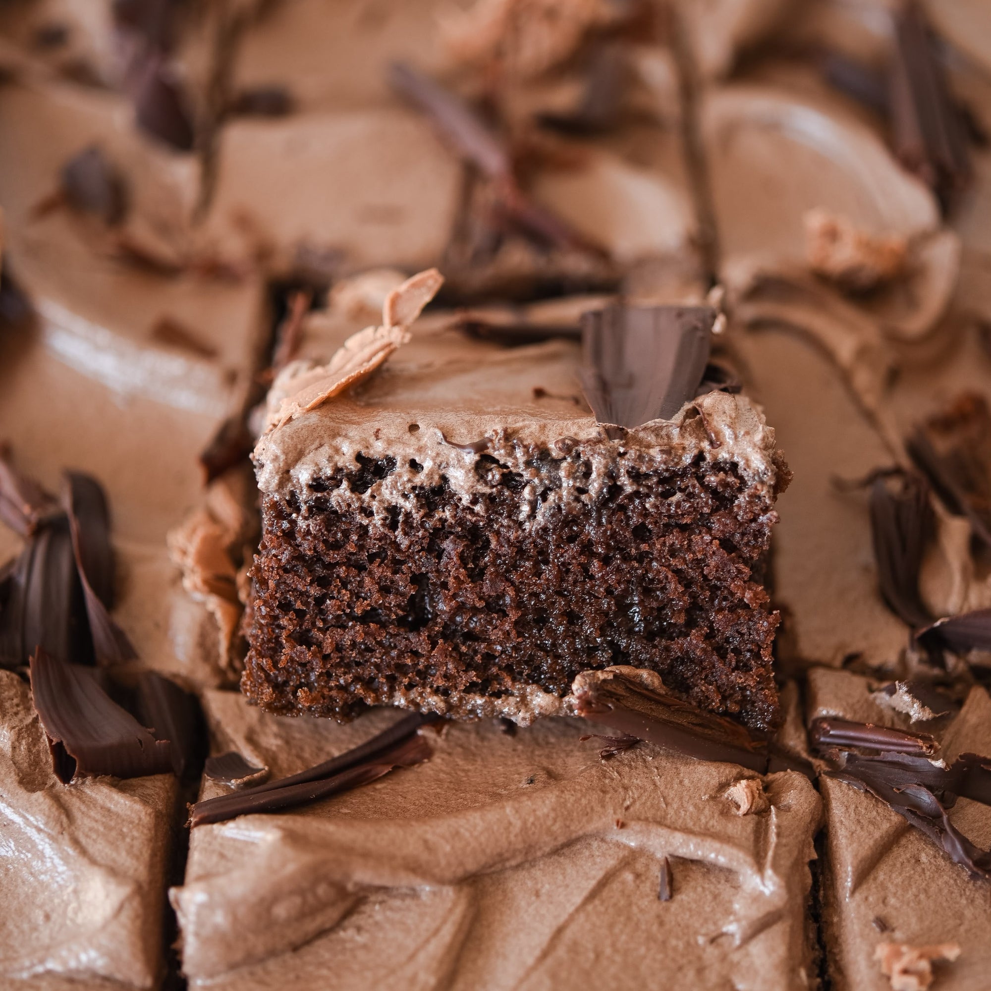 CHOCOLATE SHEET CAKE