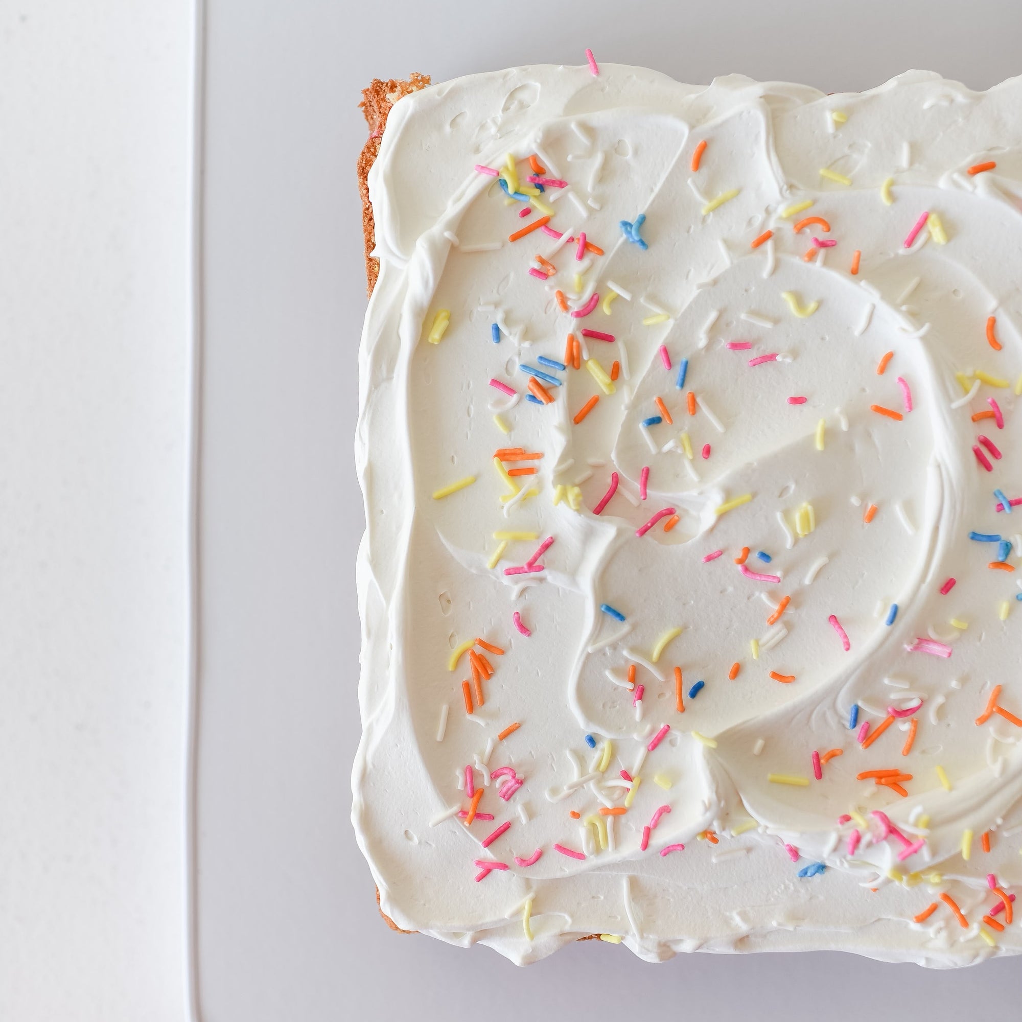 FUNFETTI SHEET CAKE