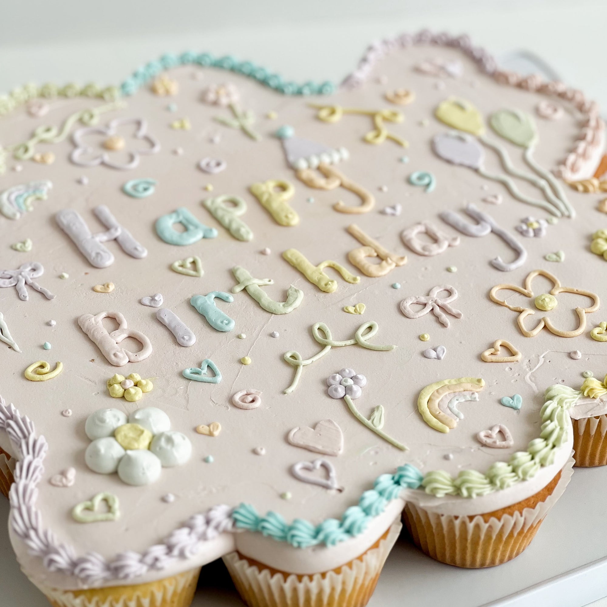 CUPCAKE SCRIBBLE SHEETS
