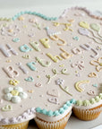 CUPCAKE SCRIBBLE SHEETS