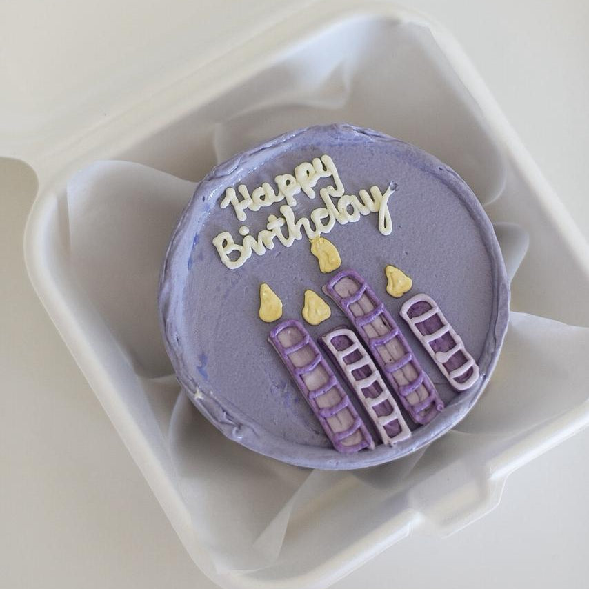 LUNCHBOX CAKES | HAPPY BIRTHDAY CANDLES
