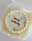 LUNCHBOX CAKES | FLORAL HAPPY BIRTHDAY