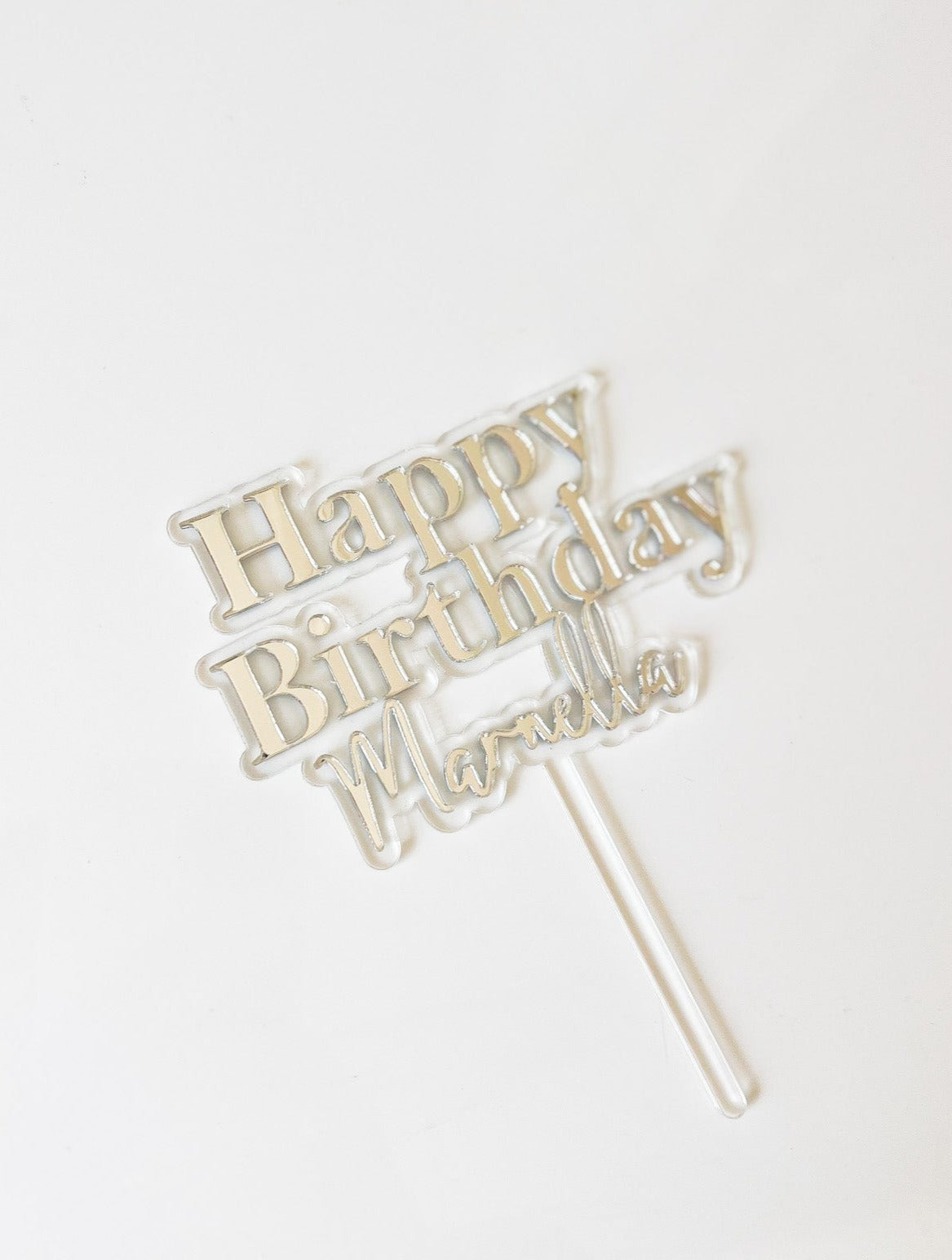 CAKE TOPPERS | DOUBLE LAYER