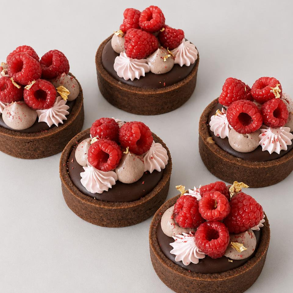 DOUBLE CHOCOLATE STRAWBERRY TART