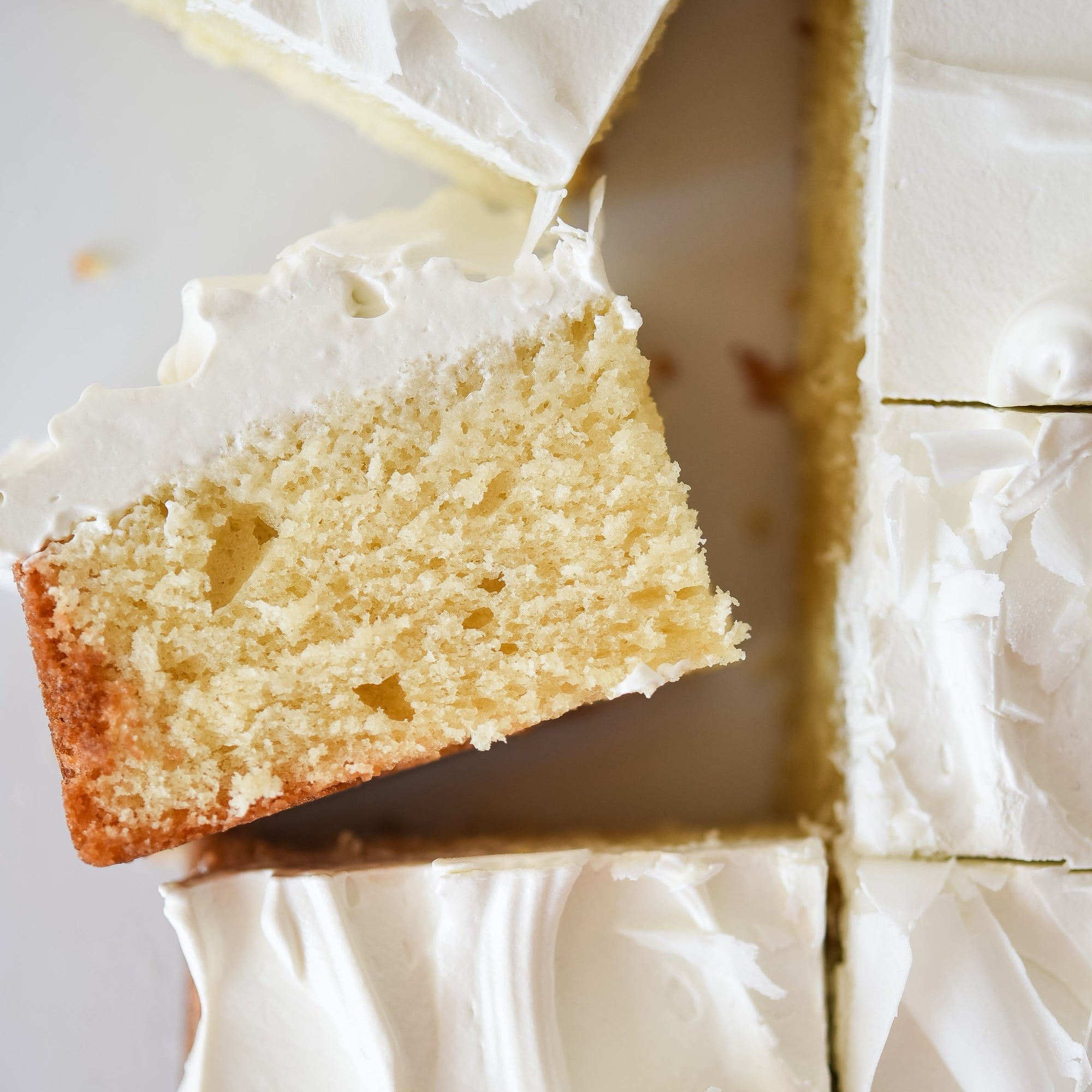 VANILLA SHEET CAKE