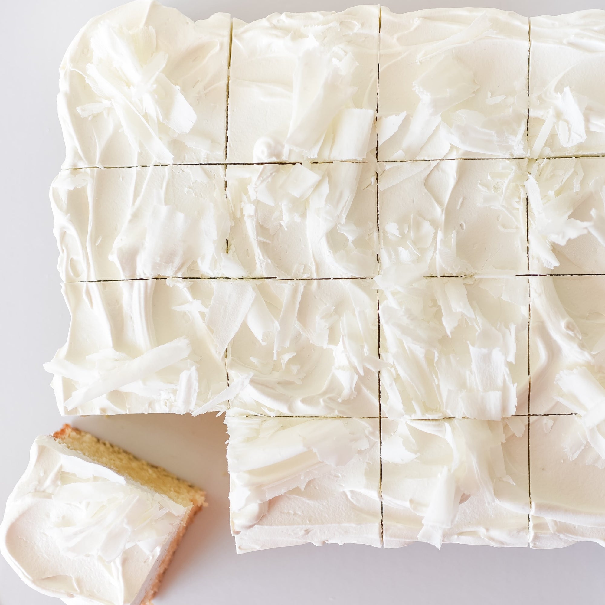 VANILLA SHEET CAKE